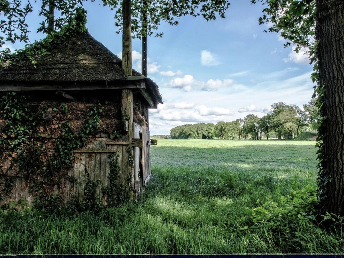 Staying In A Thatched Barn With Box Bed Beautiful View Region Achterhoek Geesteren  Екстериор снимка